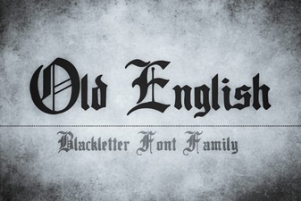 Old English Font: Medieval Elegance for Branding