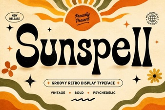 Sunspell Font: Elegant Typeface for Creative Projects