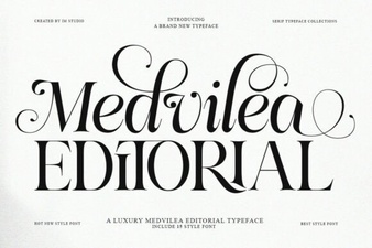 Medvilea Editorial Font: Creative Project Ideas